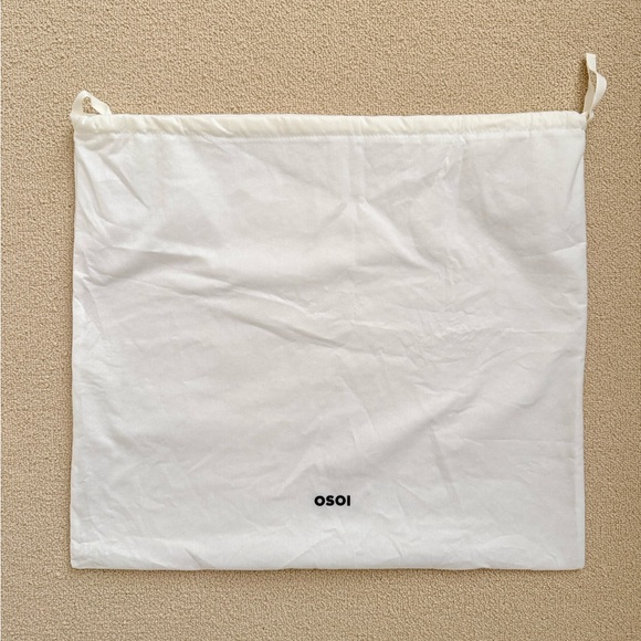 OSOI Leather Folder Brot Bag in Cream - Picture 9 of 13